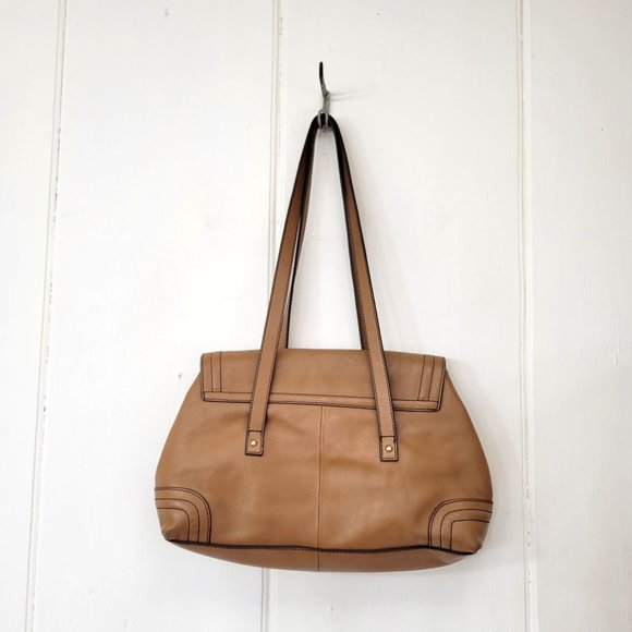 Etienne Aigner Tan Leather Vintage Purse - Picture 7 of 8